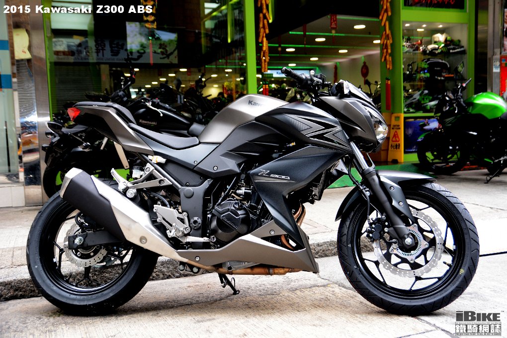 2015 Kawasaki Z300 ABS - Black